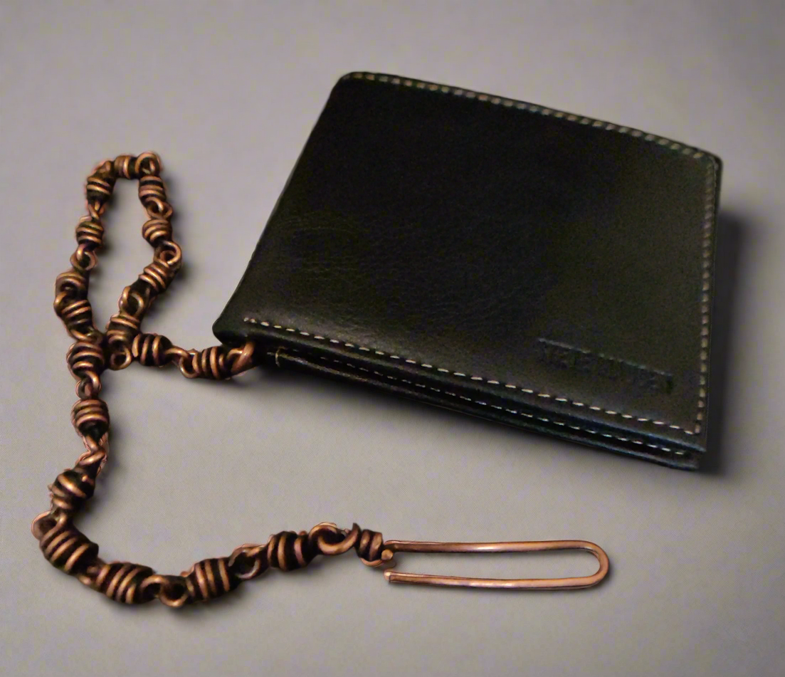 Copper Wallet Chain Tracy Ann Design