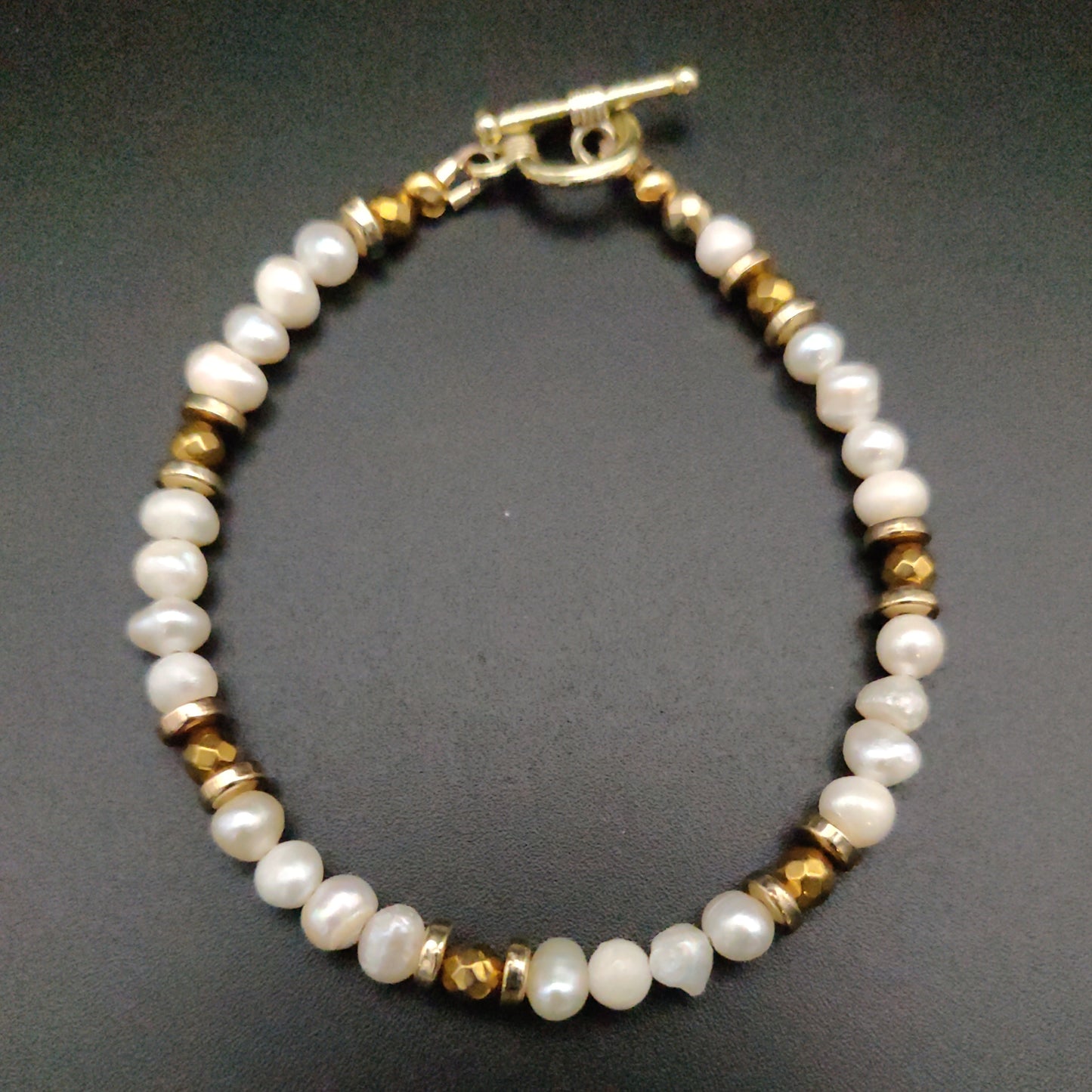 Freshwater Pearl Beaded Bracelet