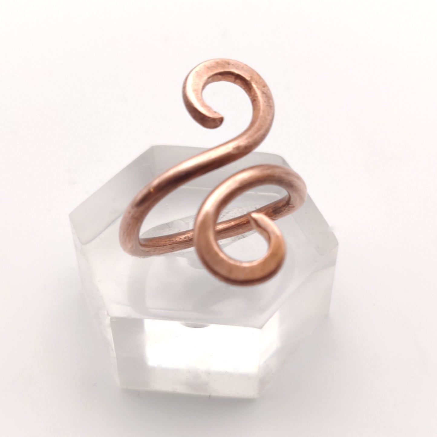 Copper Swirl Ring