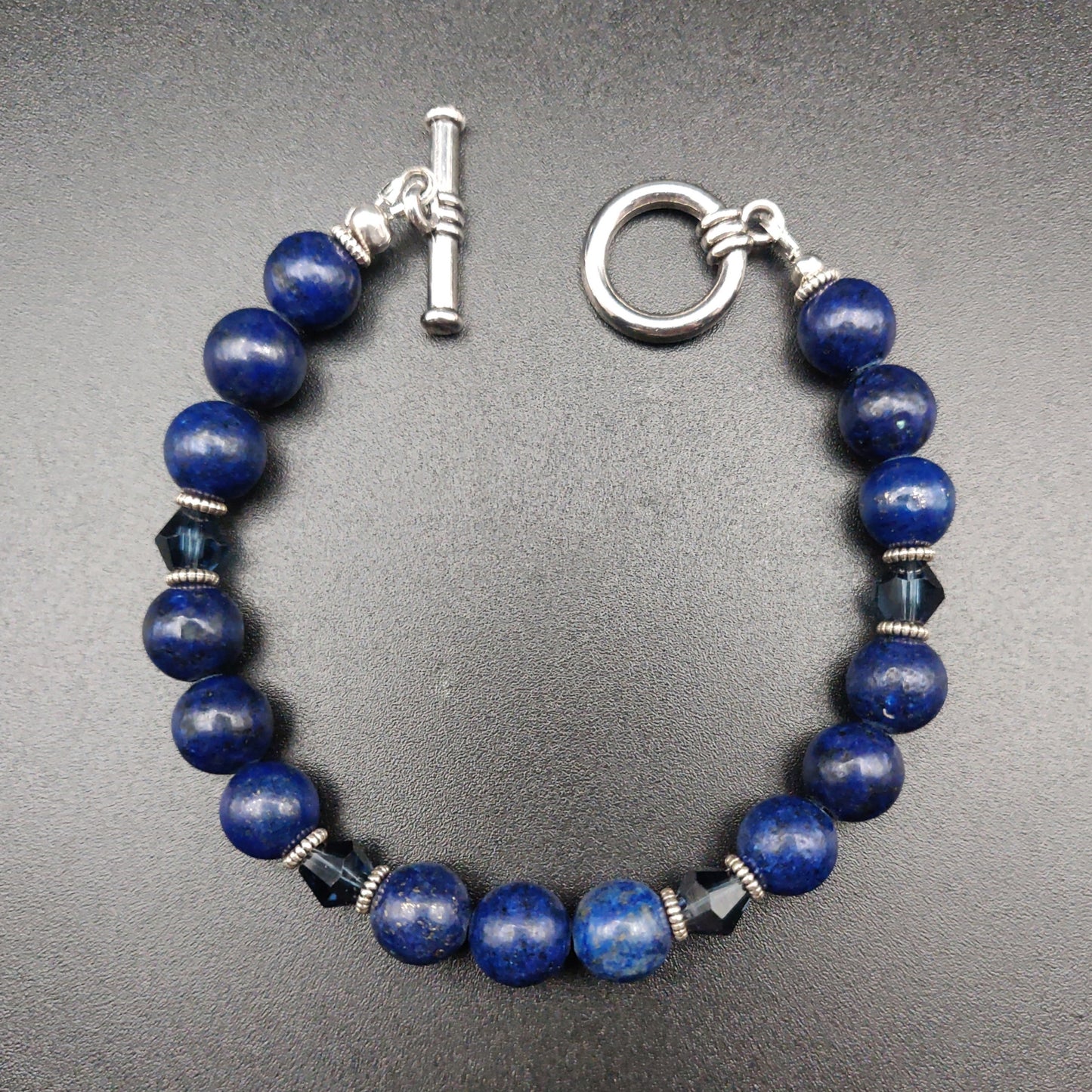 Lapis Lazuli Beaded Bracelet