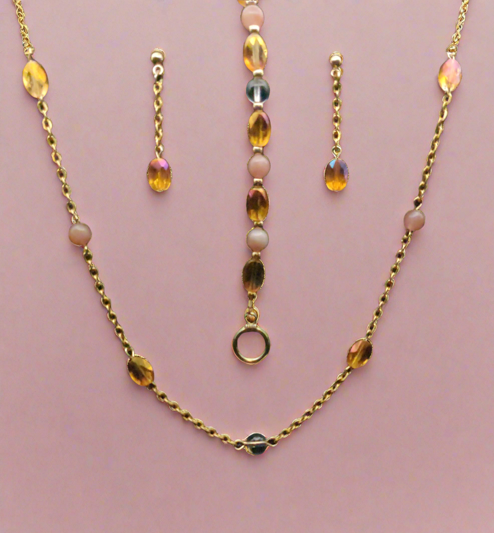 Teen Necklace, Bracelet & Earrings Set