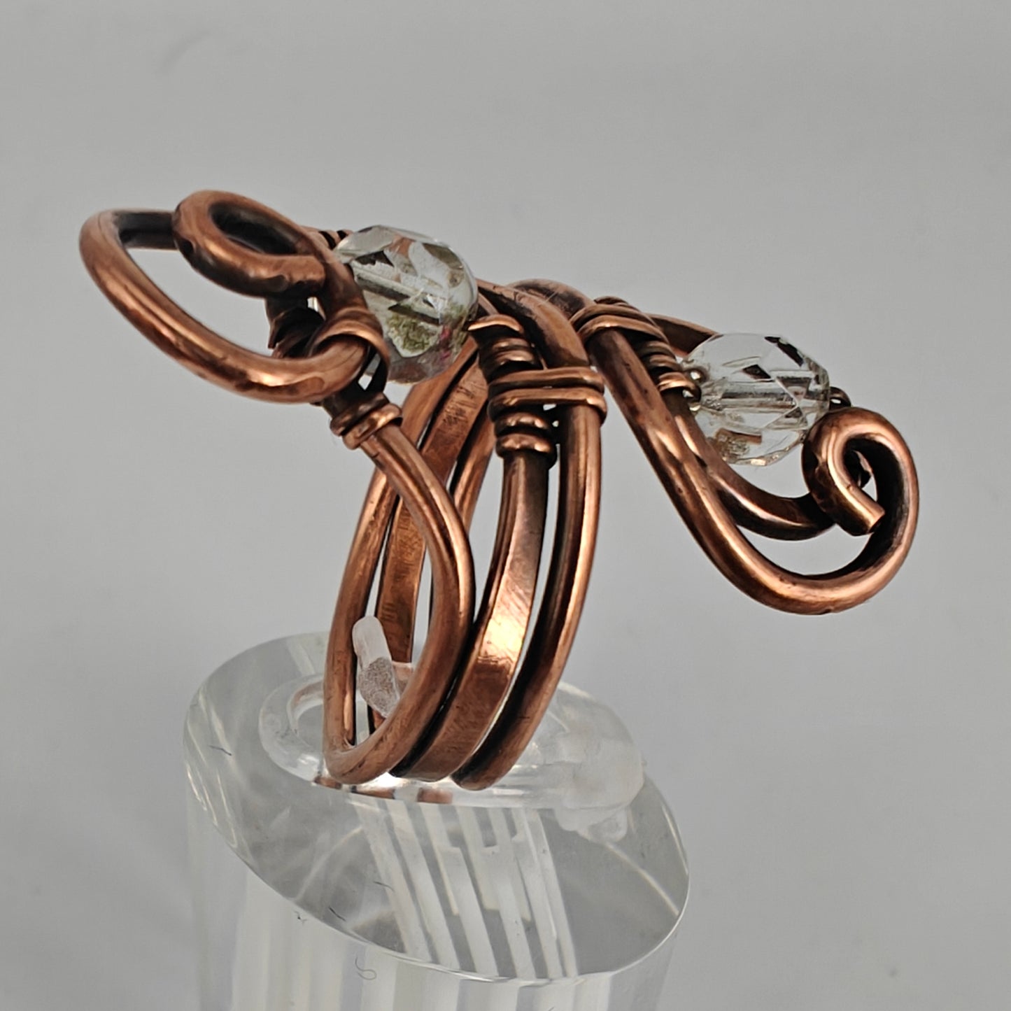 Boho Style Antique Copper Ring