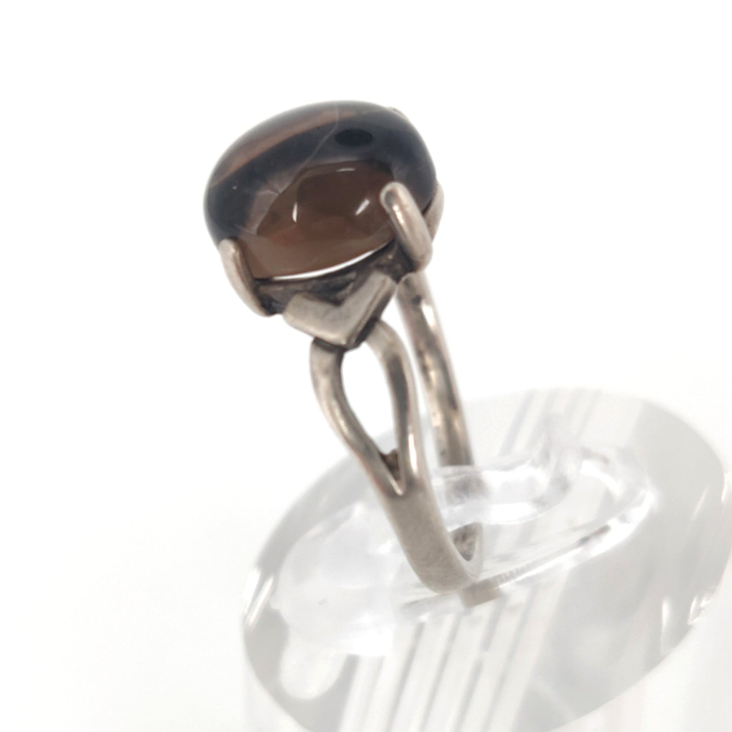 Smoky Quartz Sterling Silver Ring