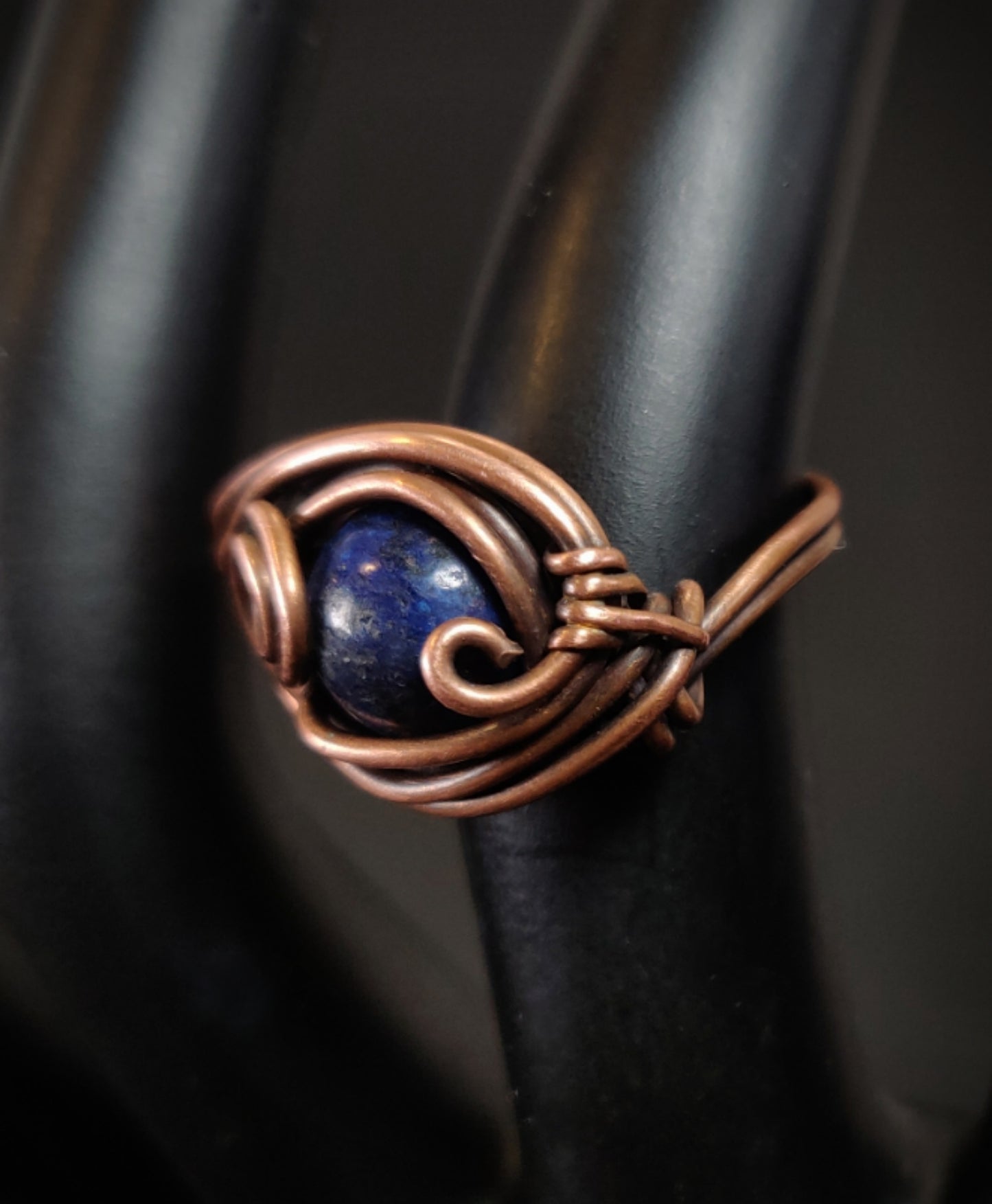 Lapis Lazuli & Copper Ring