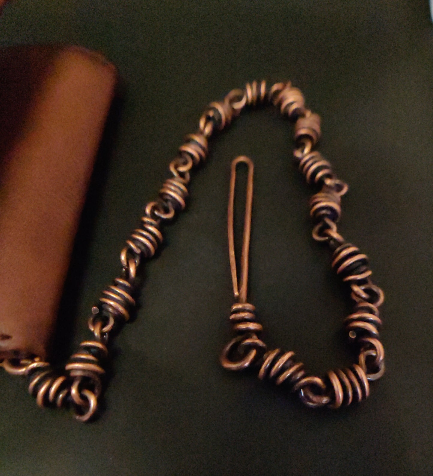 Copper Wallet Chain