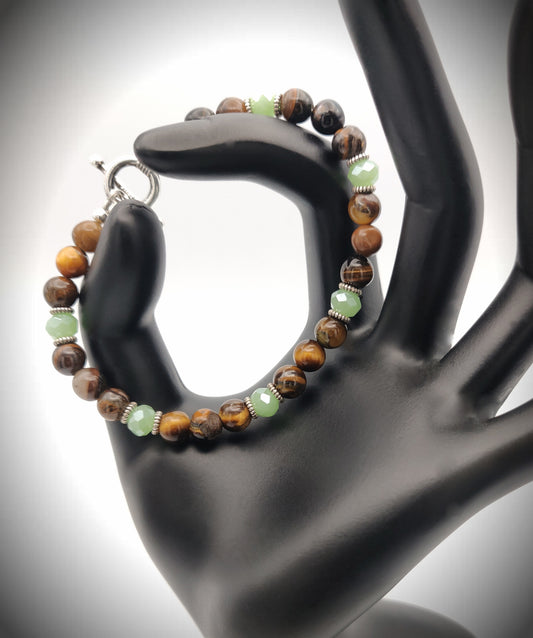 Tiger's Eye Beaded Bracelet