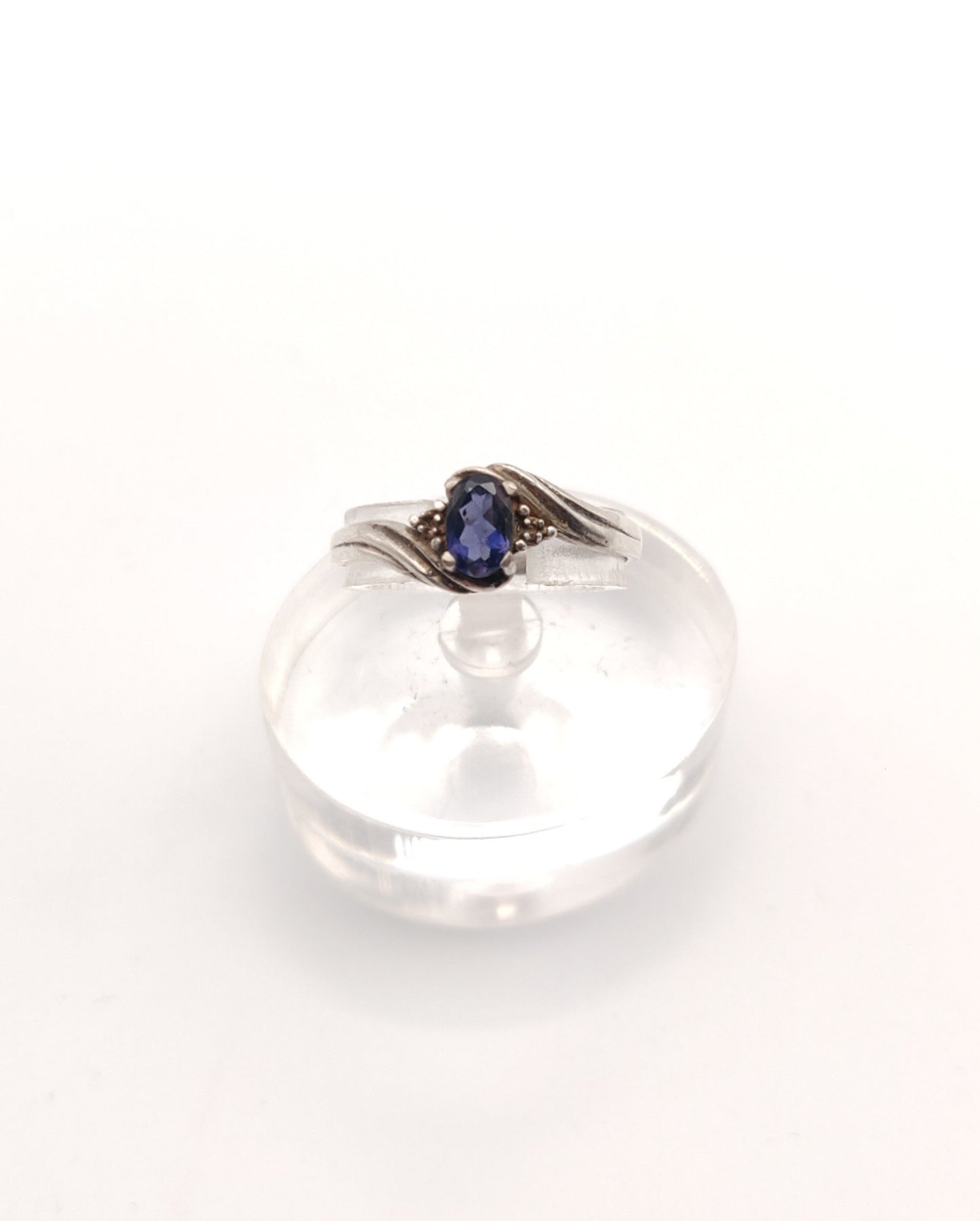 Iolite Sterling Silver Ring