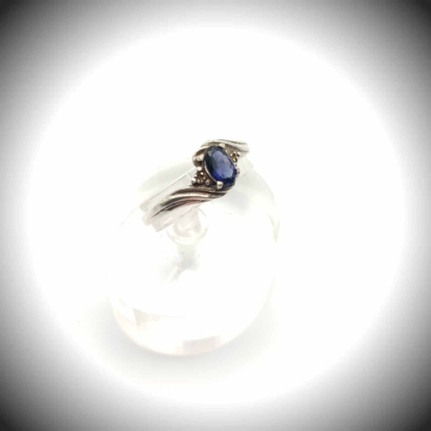 Iolite Sterling Silver Ring