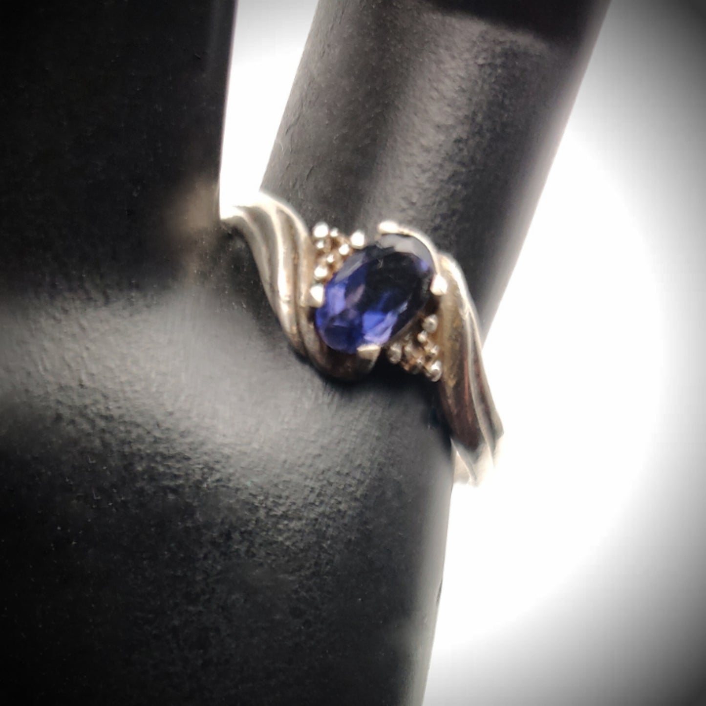 Iolite Sterling Silver Ring