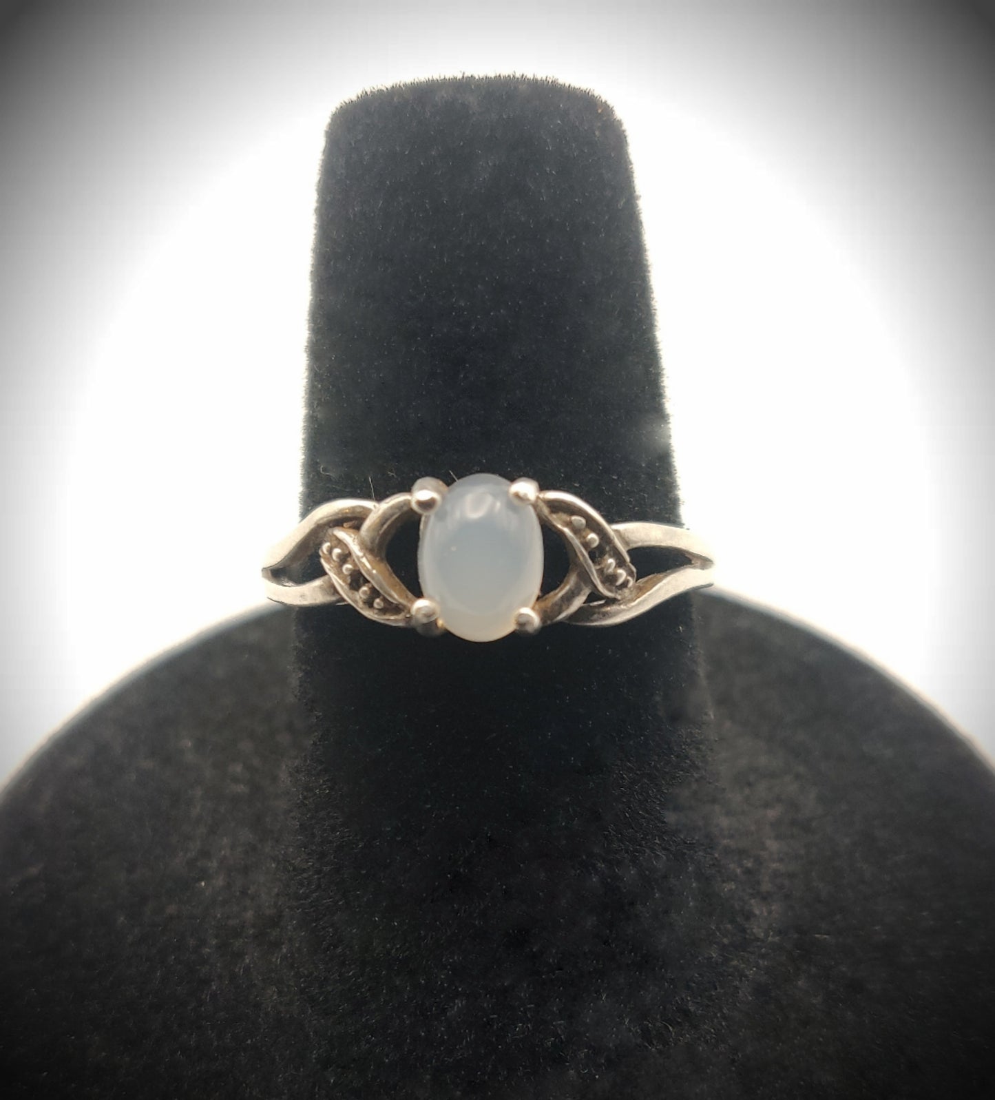 Sterling Silver Moonstone Ring