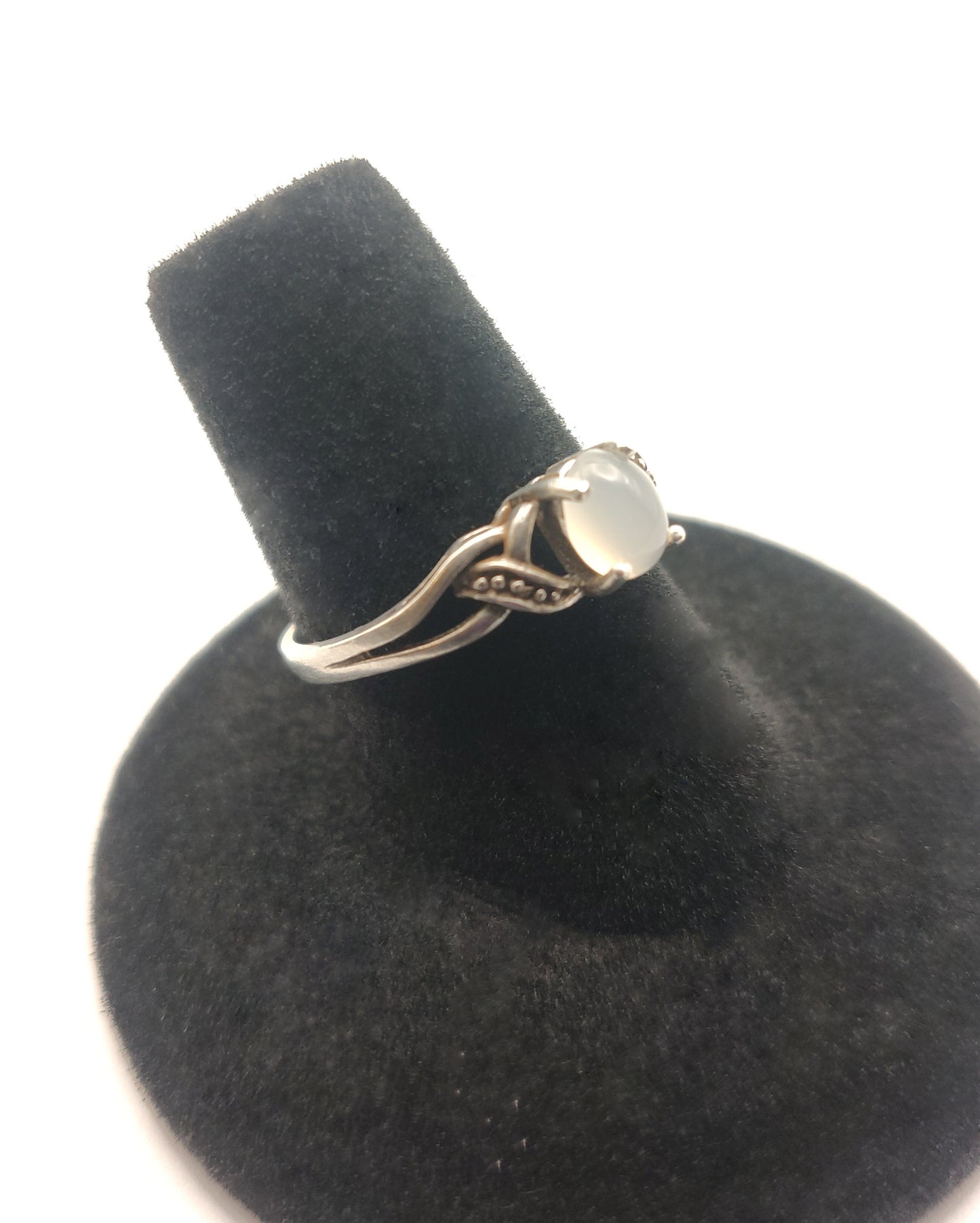 Sterling Silver Moonstone Ring