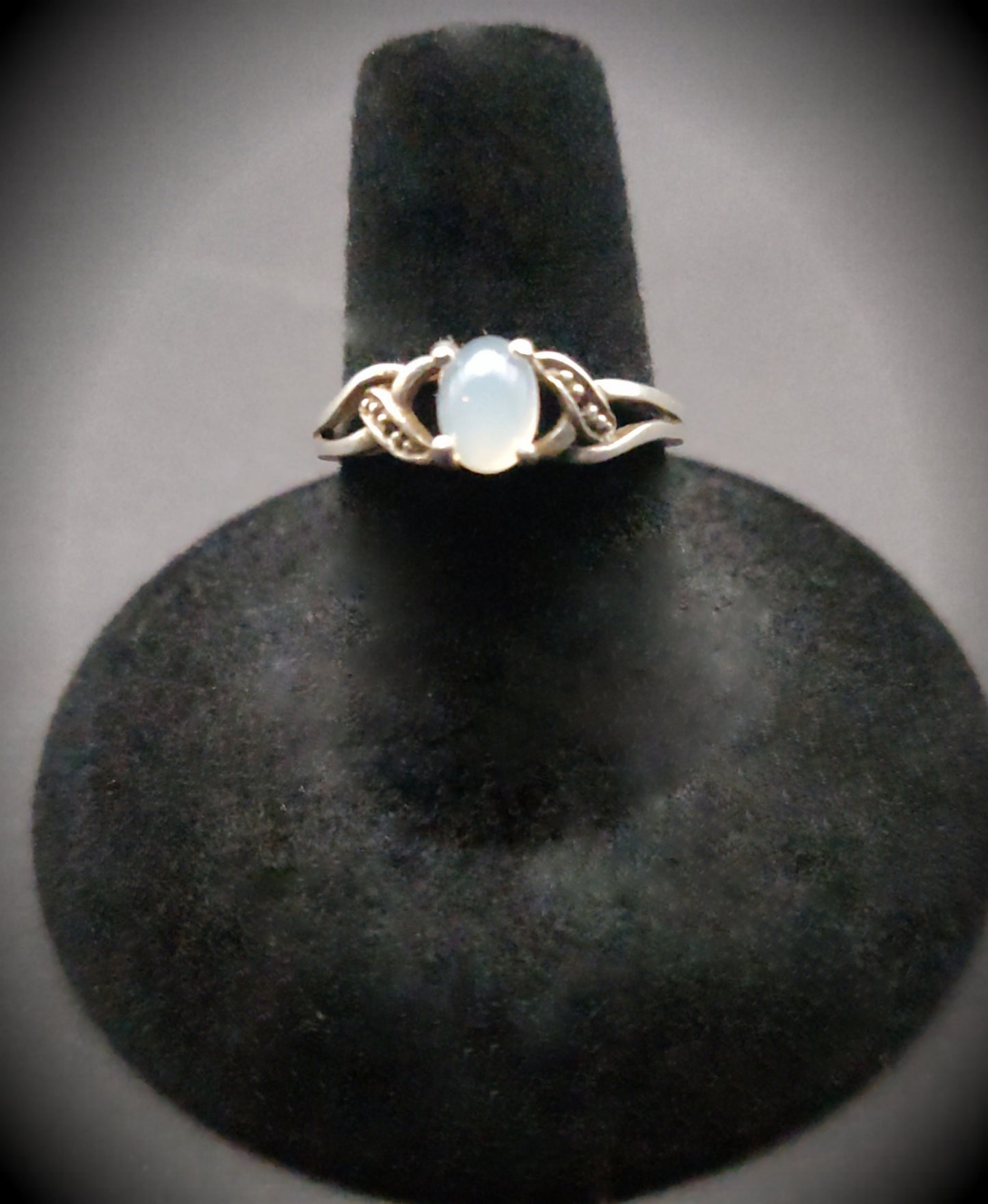 Sterling Silver Moonstone Ring