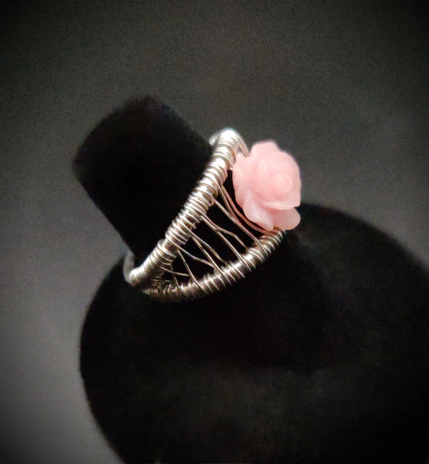 Sterling Silver Flower Ring