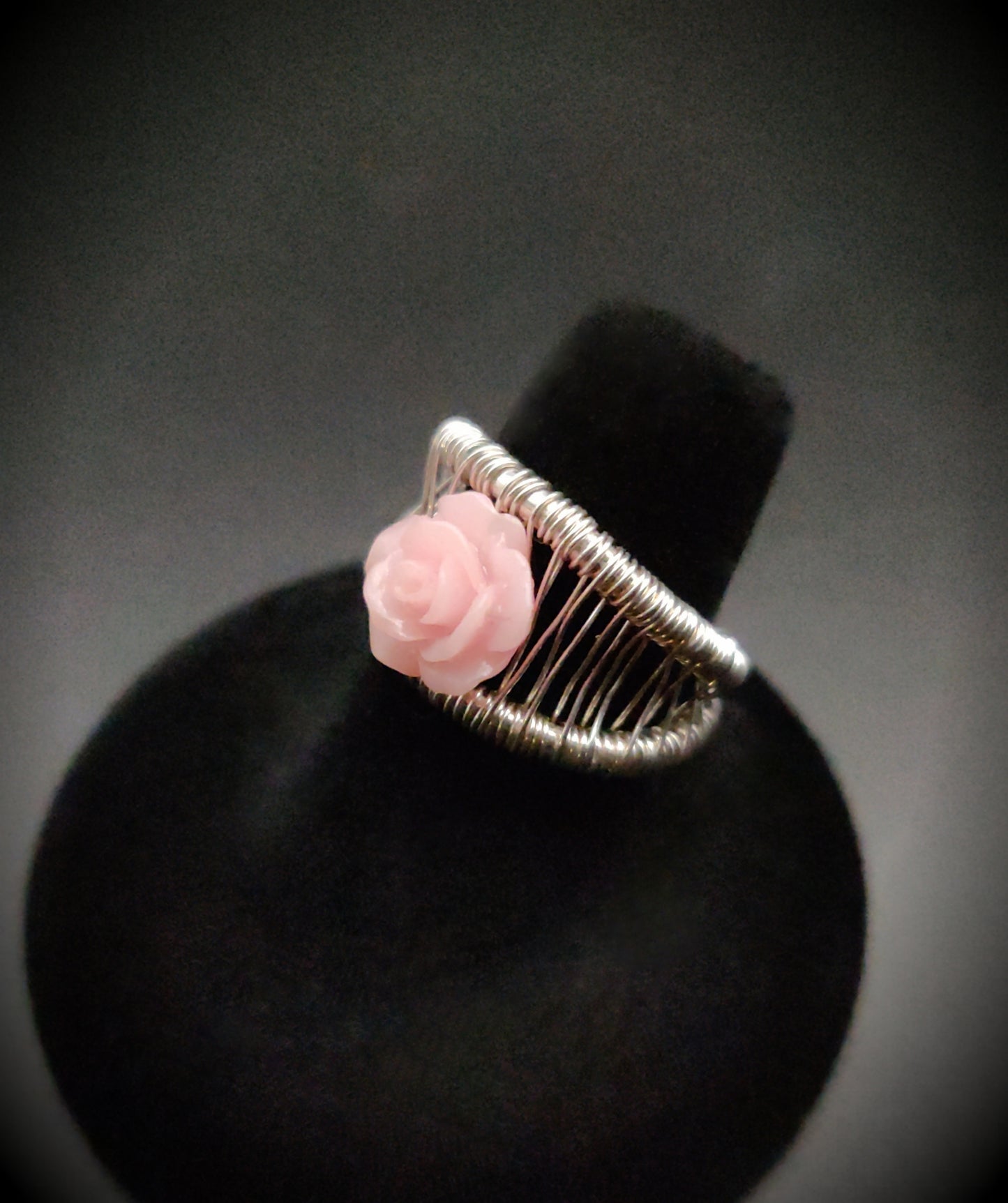 Sterling Silver Flower Ring