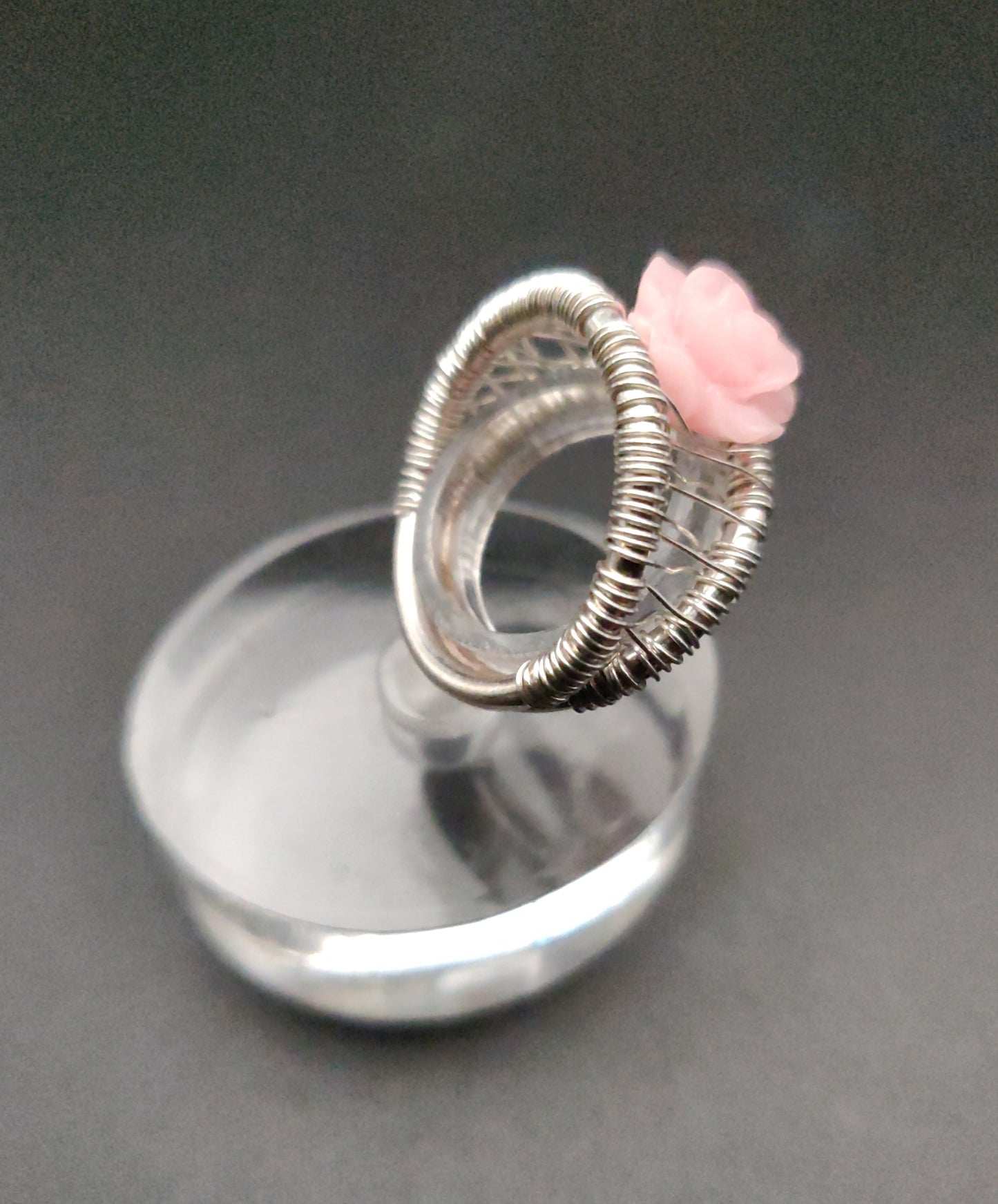 Sterling Silver Flower Ring