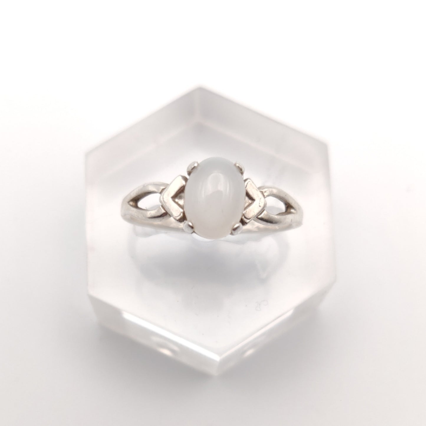 Moonstone Sterling Silver Birthstone Ring