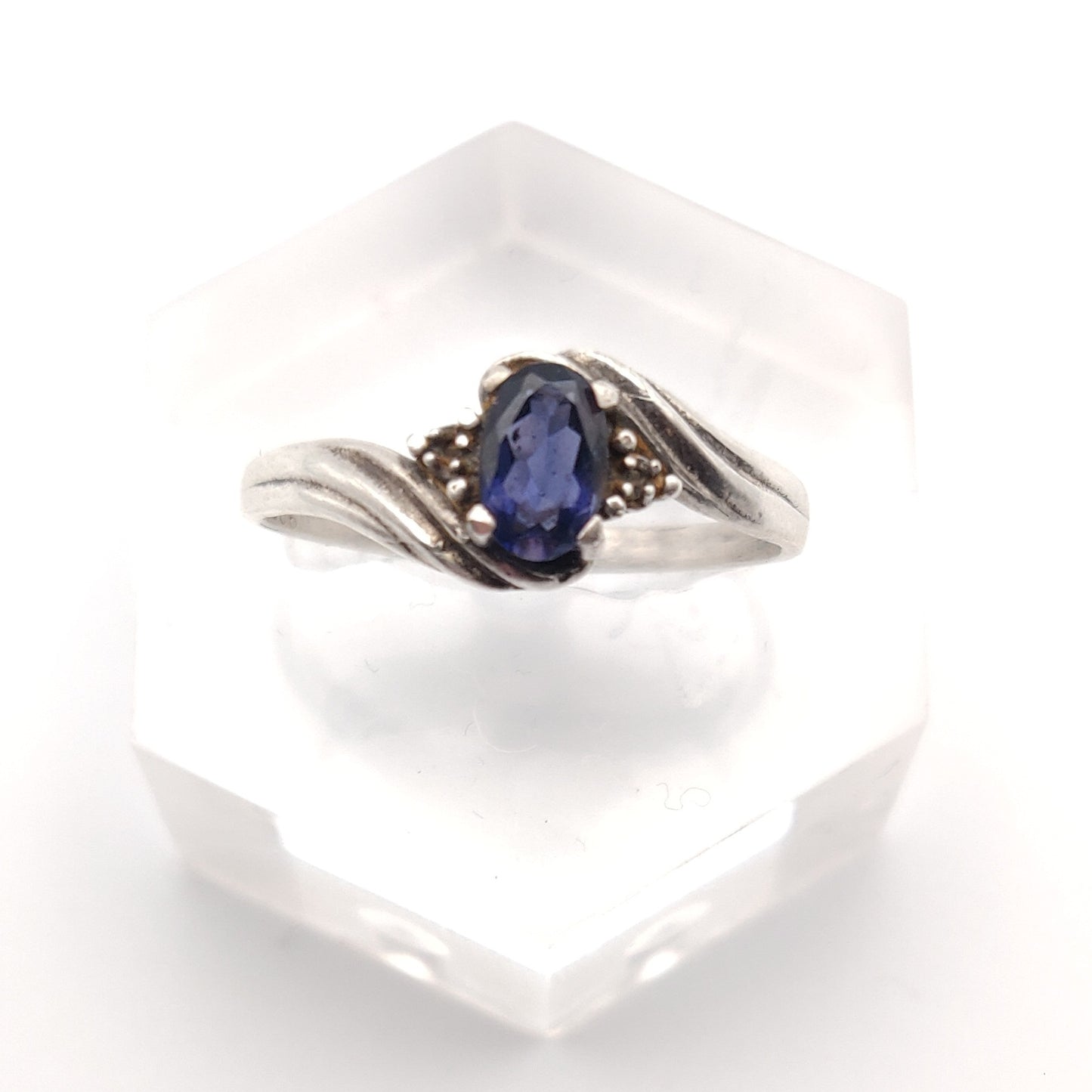 Iolite Sterling Silver Ring