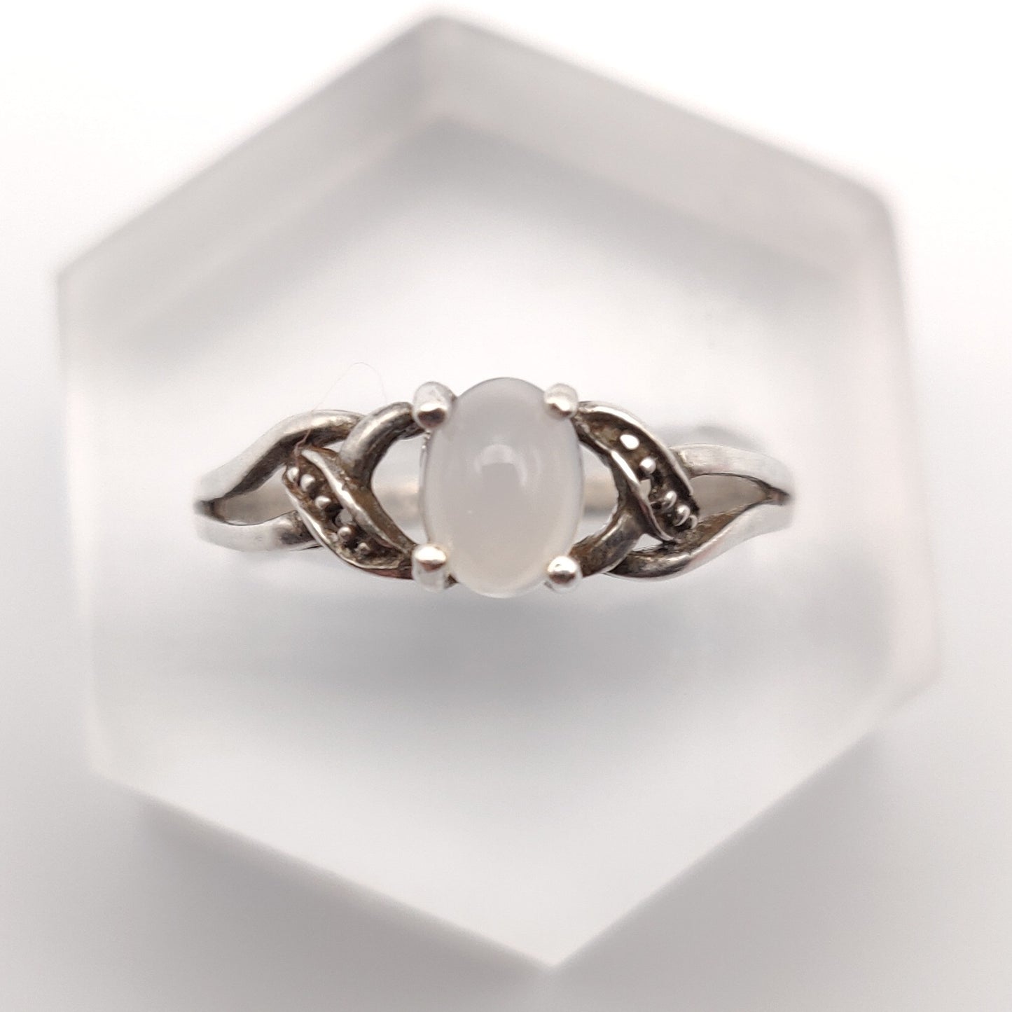 Sterling Silver Moonstone Ring