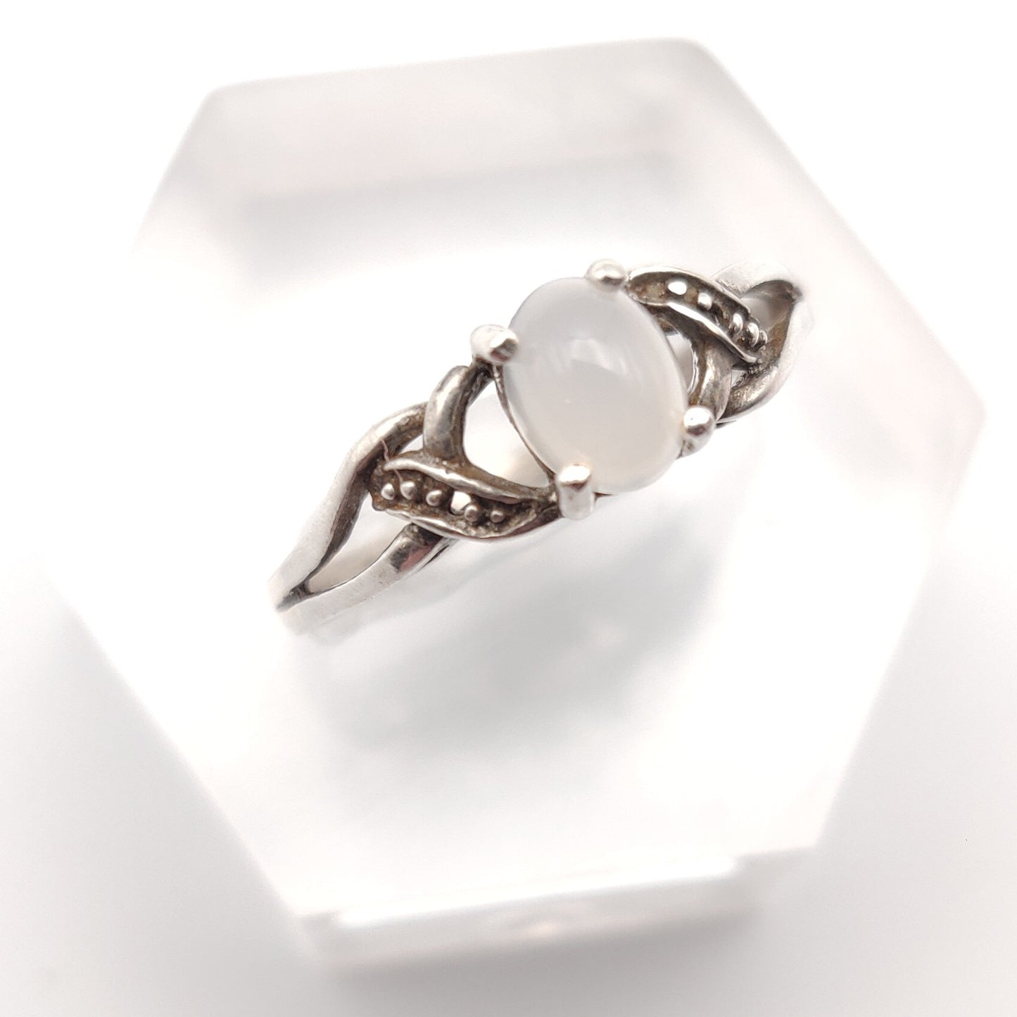 Sterling Silver Moonstone Ring