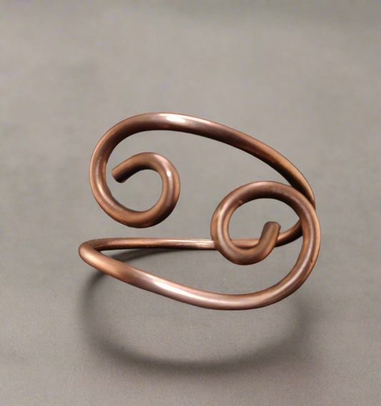 Unisex Copper Cuff Bracelet