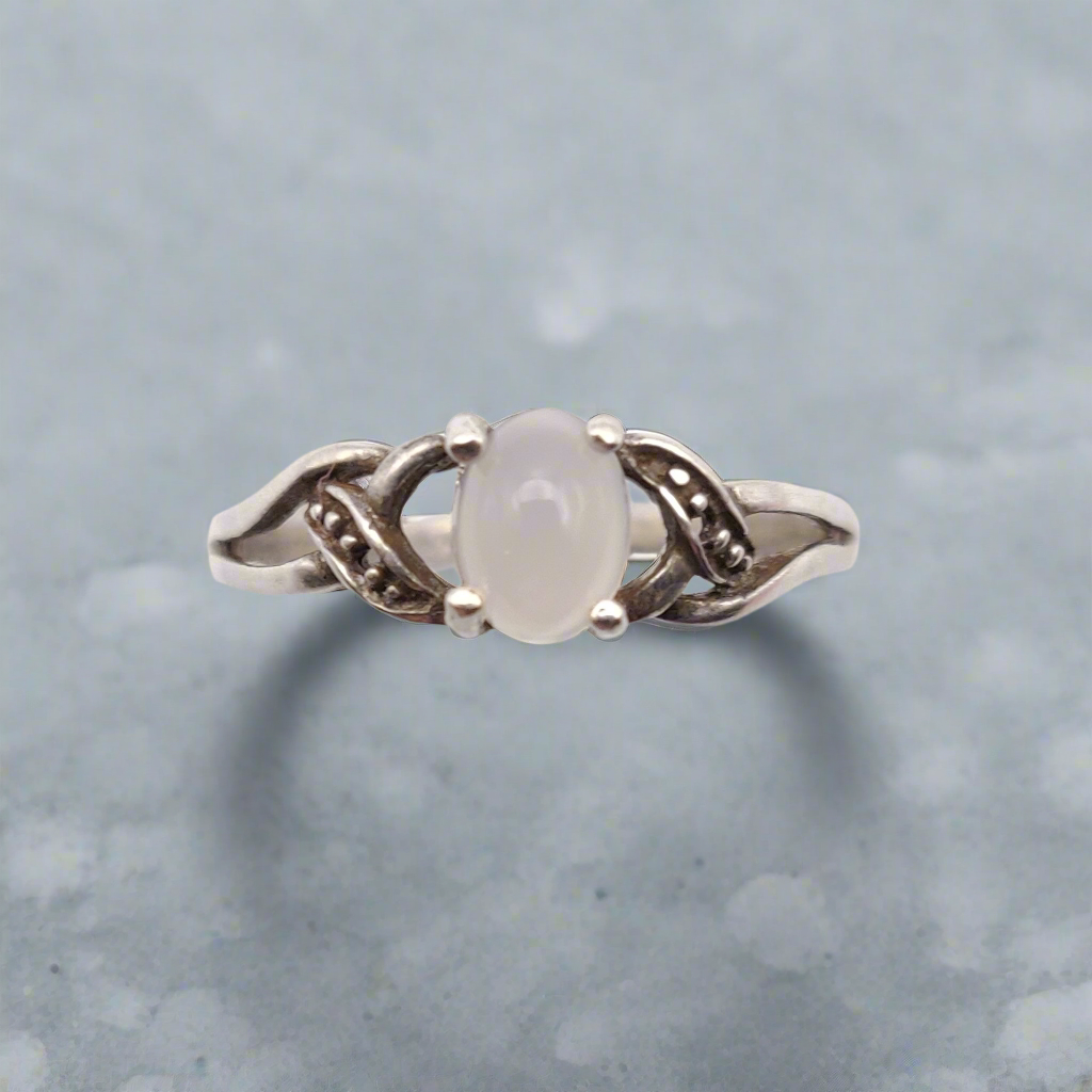 Sterling Silver Moonstone Ring