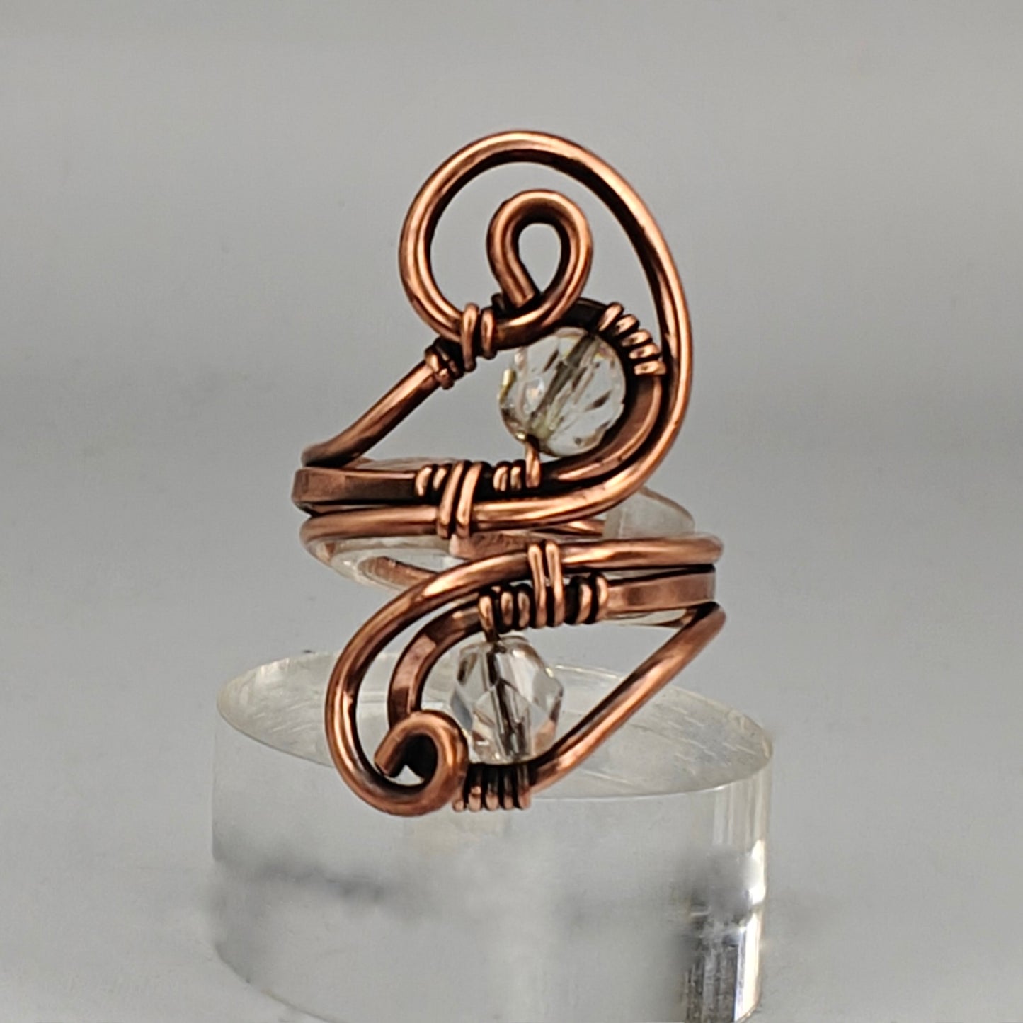 Boho Style Antique Copper Ring
