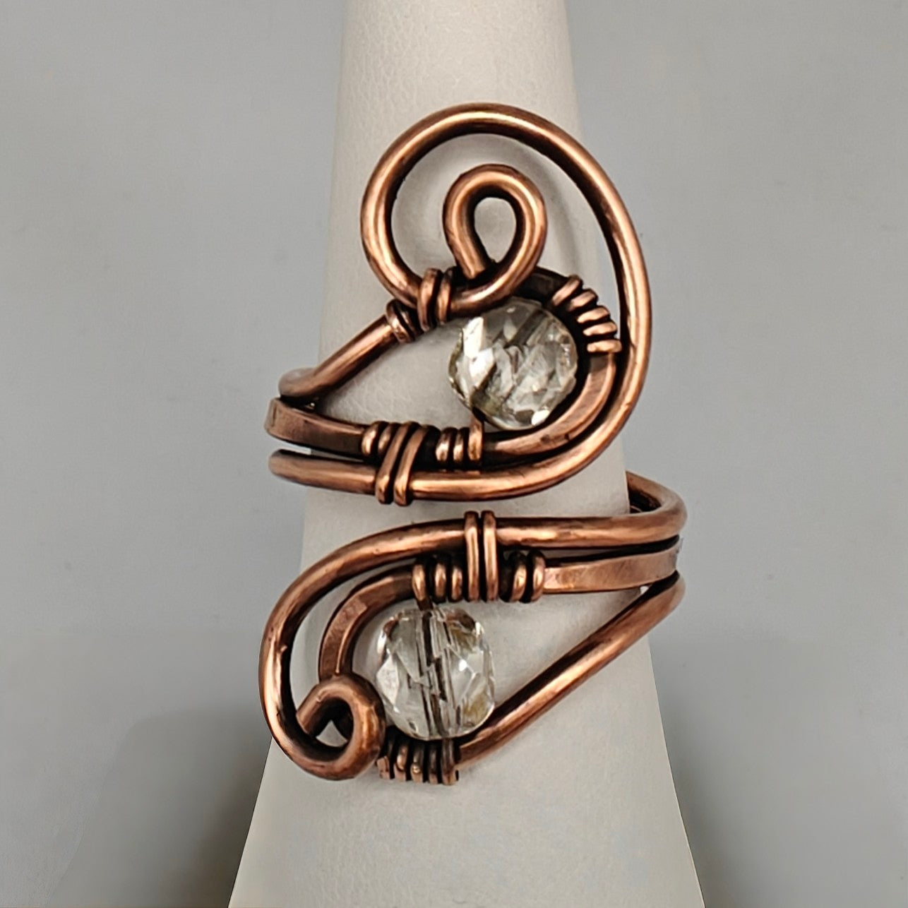 Boho Style Antique Copper Ring