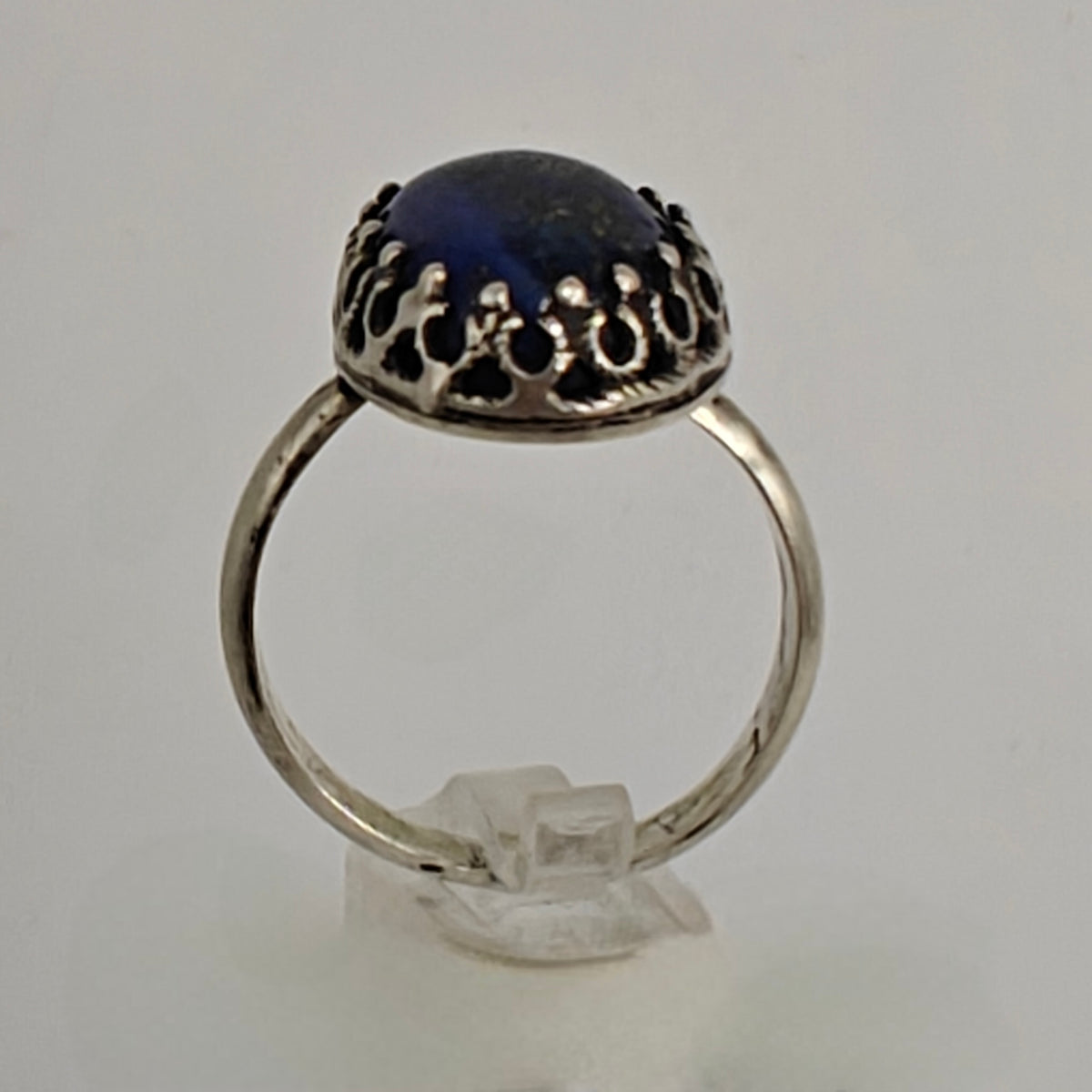 Lapis Lazuli Sterling Silver Cocktail Ring