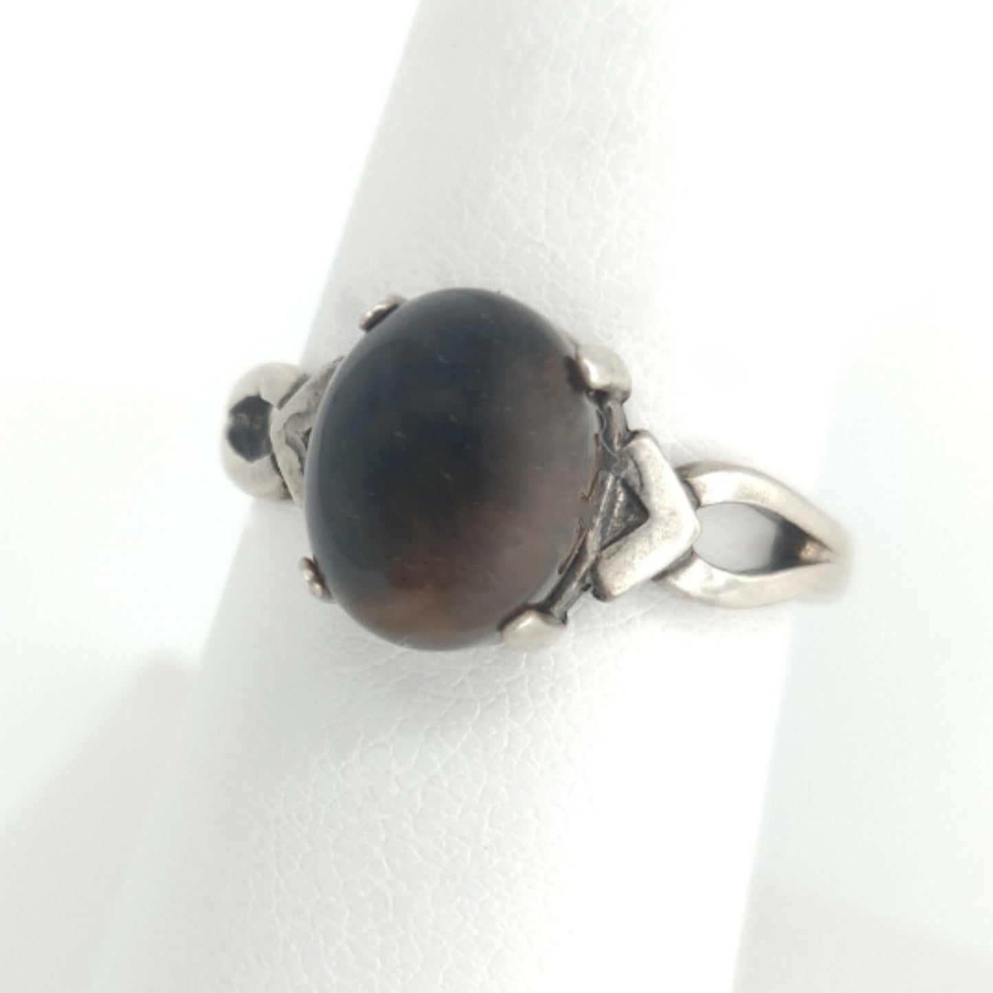 Smoky Quartz Sterling Silver Ring