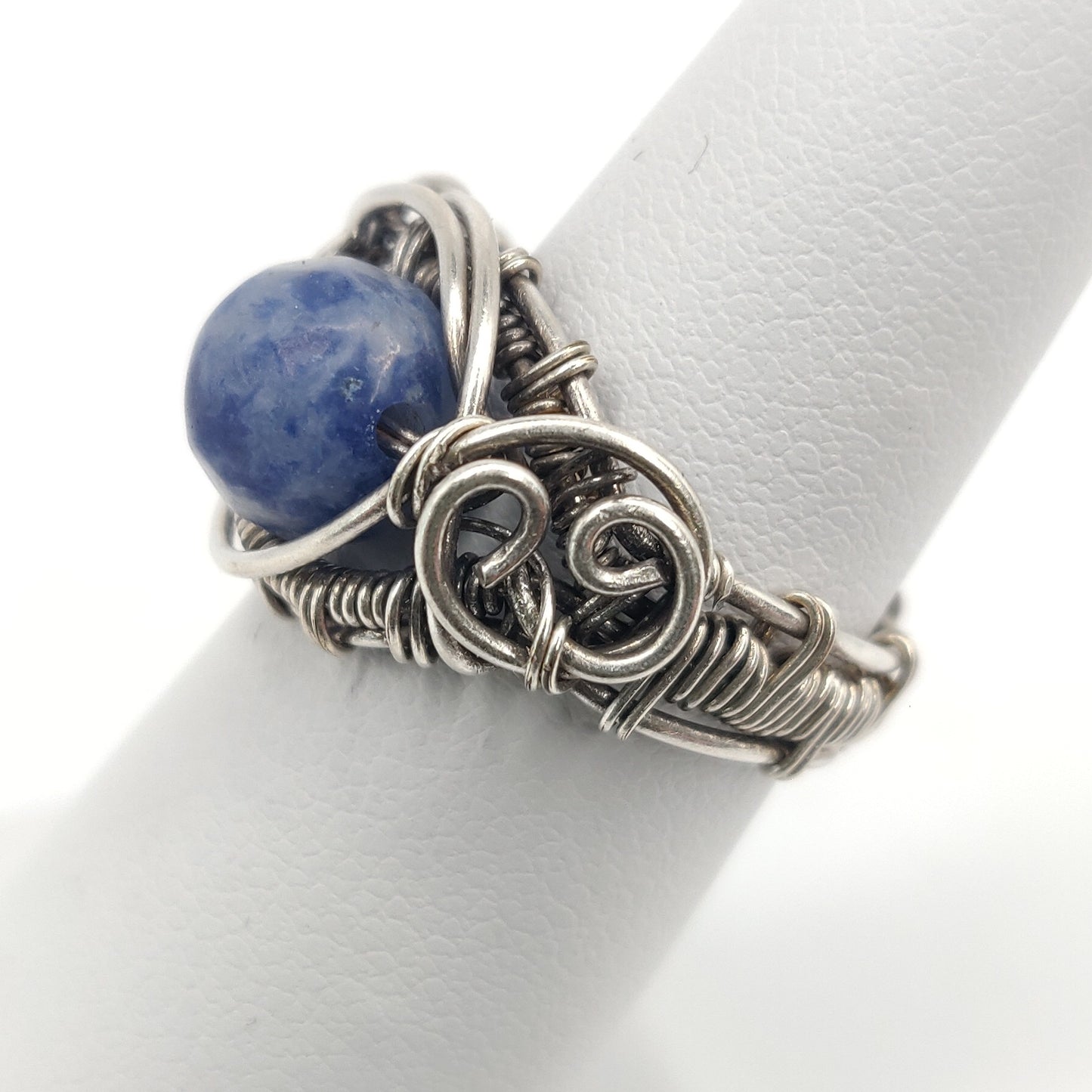 Sterling Silver & Sodalite Ring