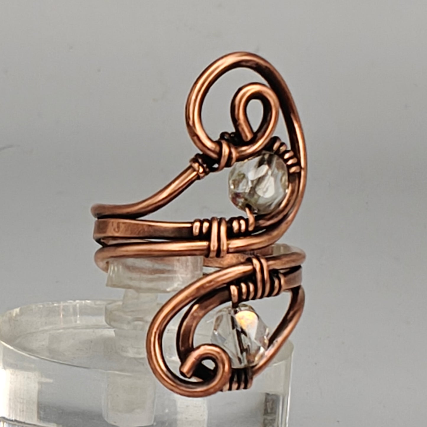 Boho Style Antique Copper Ring