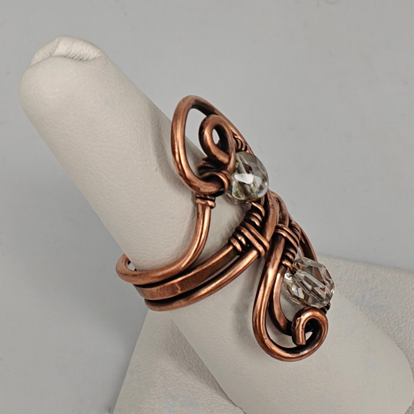 Boho Style Antique Copper Ring