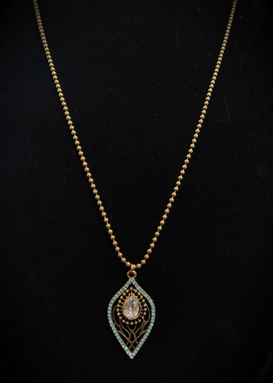 Vintage Art Deco Pendant Necklace