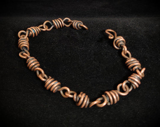 Unisex Copper Link Bracelet