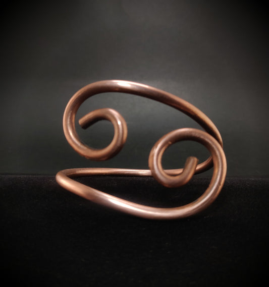 Unisex Copper Cuff Bracelet